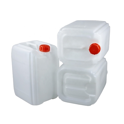 Kaliber 47mm weißer quadratischer HDPE Plastikwasser-Behälter 20 Liter 450g