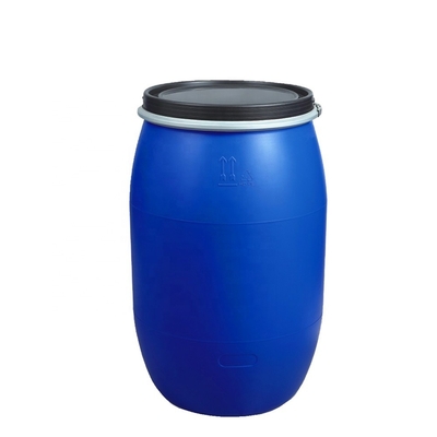 Zylinderförmiges blaues chemisches 200l 55 Gallonen-Plastiktrommel 585*970mm 9kg