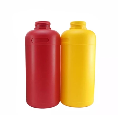 schwärzen chemische Plastikflasche 1L leere Chemikalienlager-Flaschen mit Kappen mit Tinte