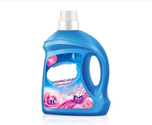 Cleaner Liquid 3L Plastikflasche wiederverwendbar HDPE leer für Wasser Reinigungsmittel Flüssigkeiten