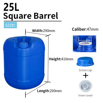 SIDUN-HDPE Plastik-25 Liter-Trommeln 1.2KG 1.25KG 1.35KG