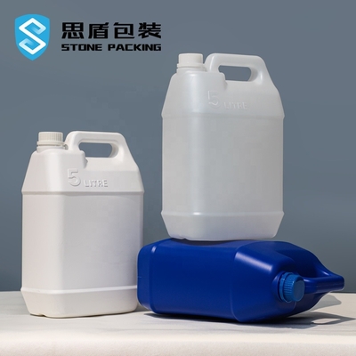 Tägliches chemisches 35mm HDPE Plastikflasche 5 Liter-Plastiktrommel 192*125*305mm