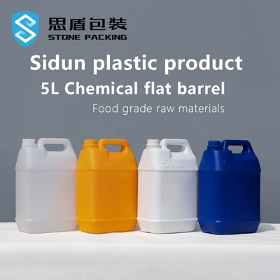 Tägliches chemisches 35mm HDPE Plastikflasche 5 Liter-Plastiktrommel 192*125*305mm