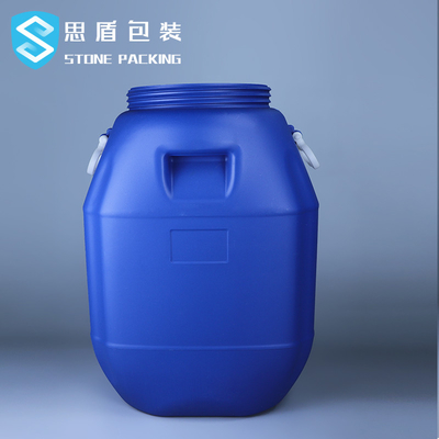 80*47mm chemische Plastikbehälter Plastiktrommel-50L offen mit Griff