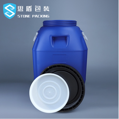 80*47mm chemische Plastikbehälter Plastiktrommel-50L offen mit Griff