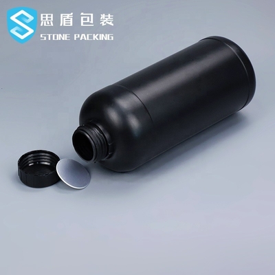Saure Ätzung LML reinigender Matte Black Plastic Bottles 110*220*43mm