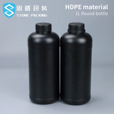 Saure Ätzung LML reinigender Matte Black Plastic Bottles 110*220*43mm