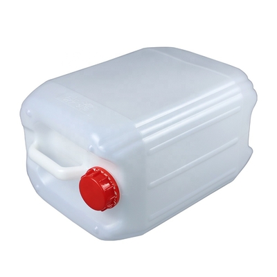 Weißes lichtdurchlässiges 41mm HDPE Jerry Can des Chemikalienlager-20 Liter