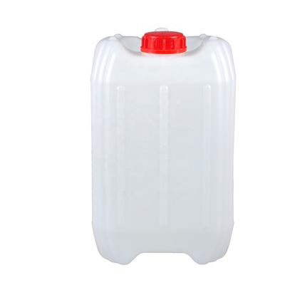 Weißes lichtdurchlässiges 41mm HDPE Jerry Can des Chemikalienlager-20 Liter
