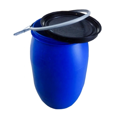 Zylinderförmiges blaues chemisches 200l 55 Gallonen-Plastiktrommel 585*970mm 9kg