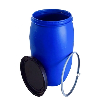 Zylinderförmiges blaues chemisches 200l 55 Gallonen-Plastiktrommel 585*970mm 9kg