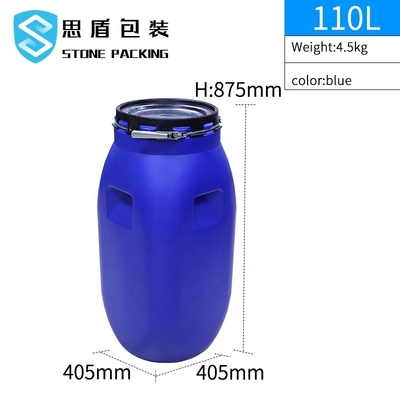 HDPE 110L Plastikbehälter Soem-ODM-HDPE blauer Eimer 4.5kg