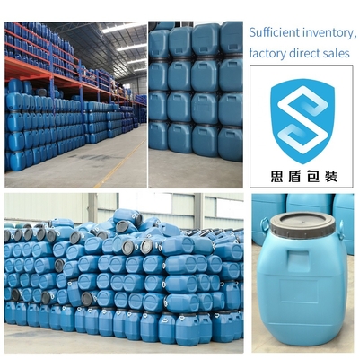 HDPE 60L Plastikbehälter-Trommel DES HDPE-100% blaue mit Deckel