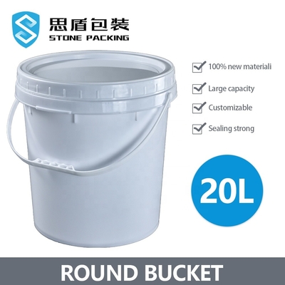 Spitzen-Durchmesser 30cm 20 Liter-Farbeimer mit dem Griff 90 Mil stark