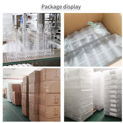 Haushalts-Produkte 34mm klares Plastik-HAUSTIER Plastikflaschen 250ml 28g
