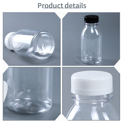 Haushalts-Produkte 34mm klares Plastik-HAUSTIER Plastikflaschen 250ml 28g