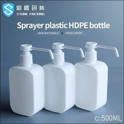 Desinfizierendes Plastikpumpe 500ml HAUSTIER Plastikflaschen-Kaliber 25mm