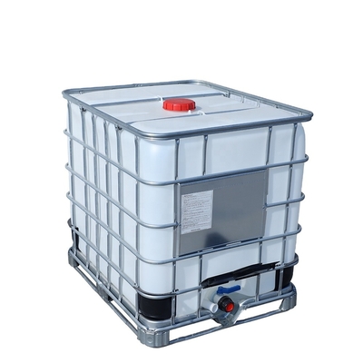 HDPE Metallchemischer quadratischer Behälter 1000 Liter des Leergewicht-56kg