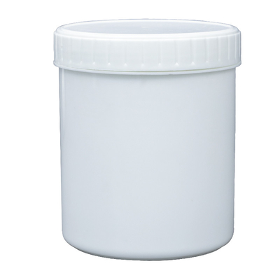 Weißes schwarzes 12*140mm Plastikglas 1L mit Schrauben-Deckel Soem-ODM