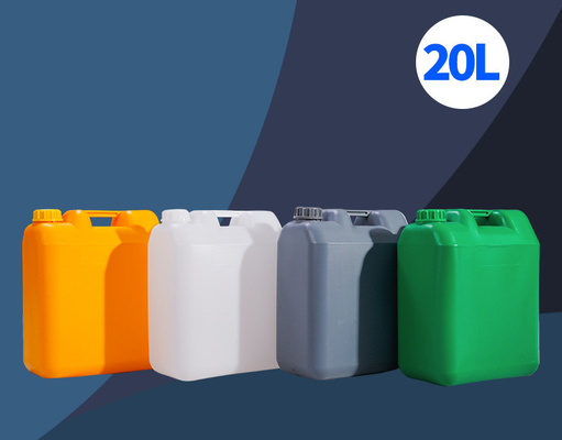 Quadratischer Kunststoffeimer aus HDPE, 20 l, mit Griff, großer Vorratsbehälter